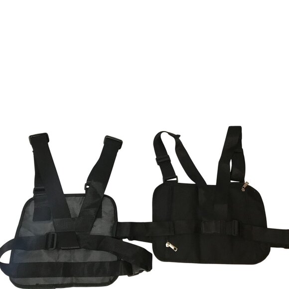 Badiya Chest Harness Chest Front Bag Pouch Sport Backpack Daypack Vest Lot #2 - Picture 3 of 8